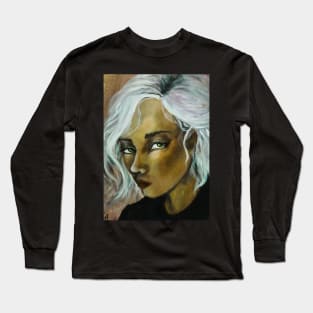 Jinx (girl portrait) Long Sleeve T-Shirt